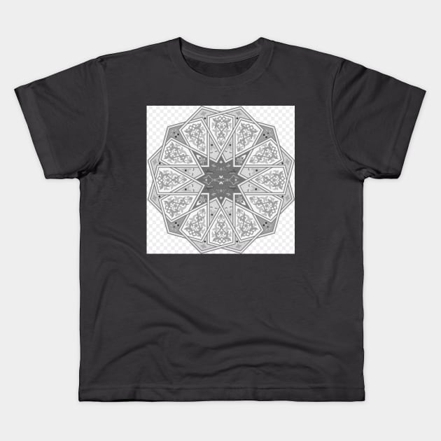 Mandala Kids T-Shirt by Aladdins Vault